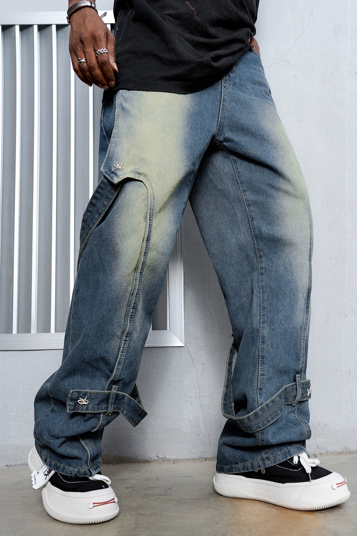 Vintage Strap Jeans